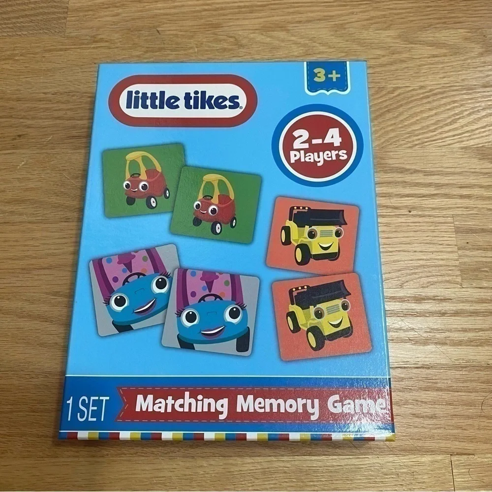Little Tikes Matching Memory Game Kids Toy Cozy Coupe Car